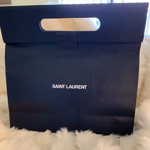 Saint Laurent Flap Over Shopping Bag